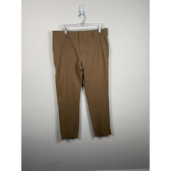 Vineyard Vines OTG Pants Mens 35×31 On The Go Tan Performance Stretch - Picture 1 of 5